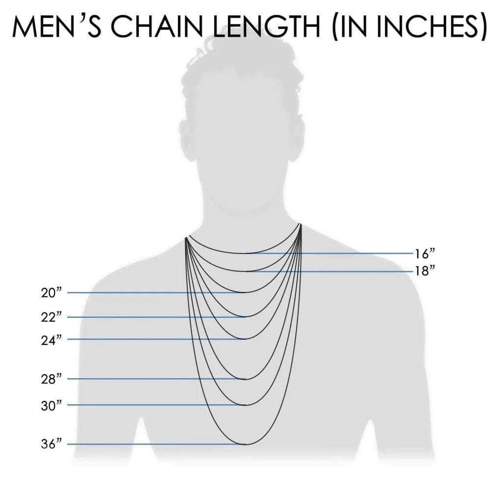 14k Solid Yellow Gold Cuban Curb Chain Necklace W3727