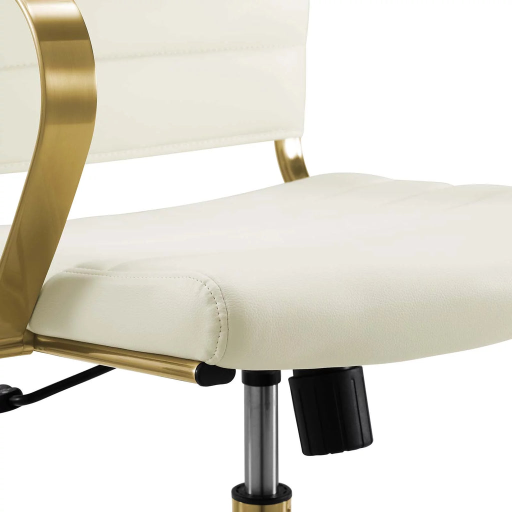 Gold Stainless Steel Office Chair N49615