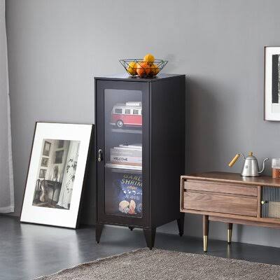 Black Bathroom Cabinet I832408