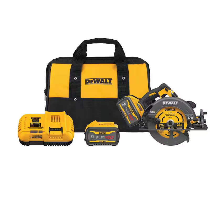60V MAX Cordless Brushless 7-1/4 in. Circular Saw with Brake T5539