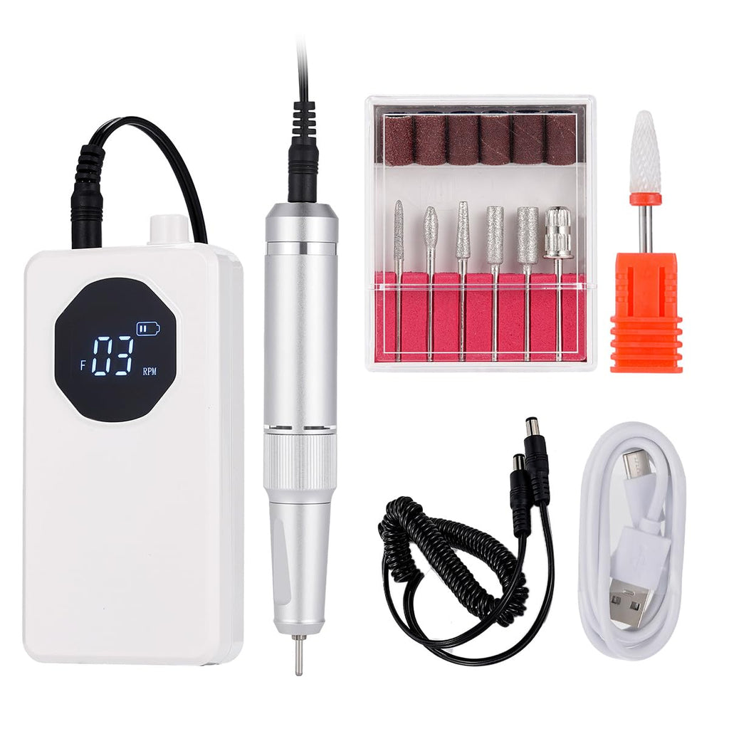 Portable Rechargeable 35000RPM Electric Nail Drill Machine T663
