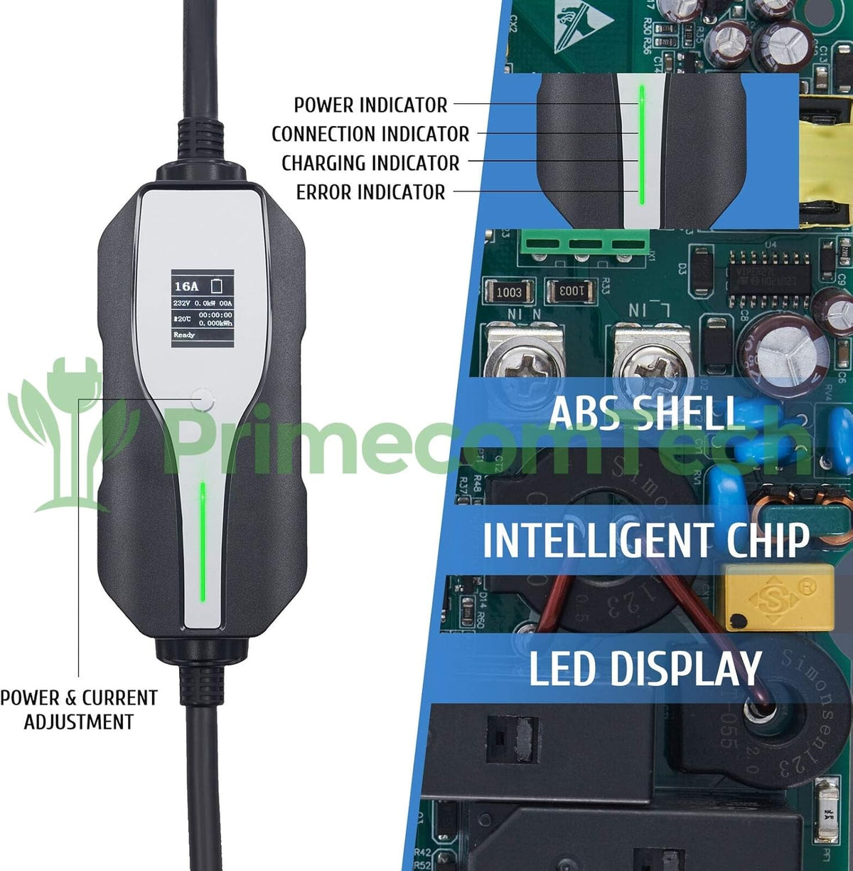 Level 2 Electric Vehicle Charger with 50Ft Cable X6883
