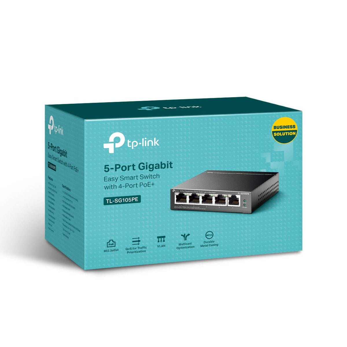 5 Port Gigabit PoE Switch Pack of 2 K39826