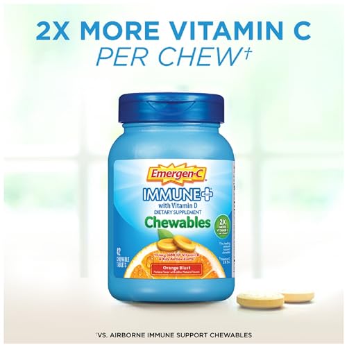 1000mg Vitamin C Chewable Tablets, 42 Count H49906
