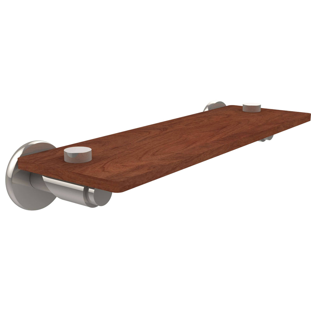 Polished Nickel Solid Ironwood Shelf E993626