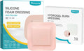 Hydrogel Burn Dressing & Silicone Foam Dressing 4" x 4" F35735