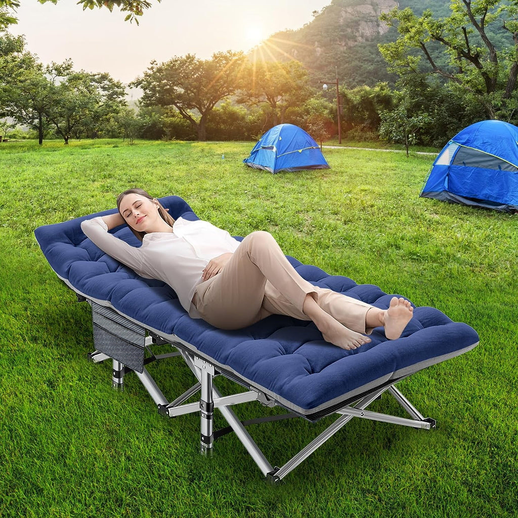 Oversized XL Folding Sleeping Cot V7889