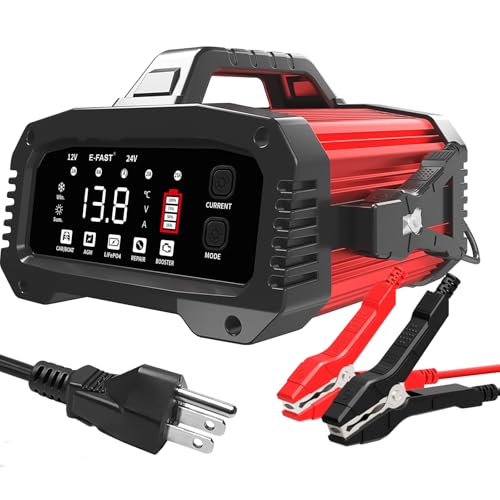 25A 12/24V Lifepo4 Lead Acid Car Battery Charger D4173