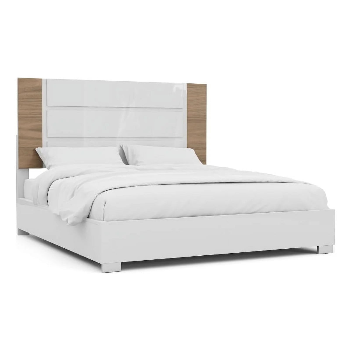 Wood Panel California King Bed K981