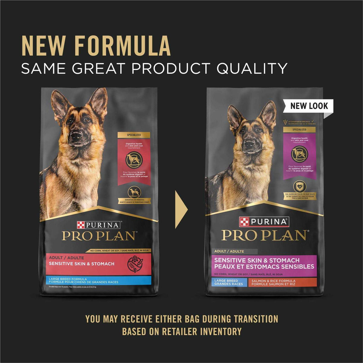 Salmon Sensitive Skin & Stomach Dry Dog Food B722391