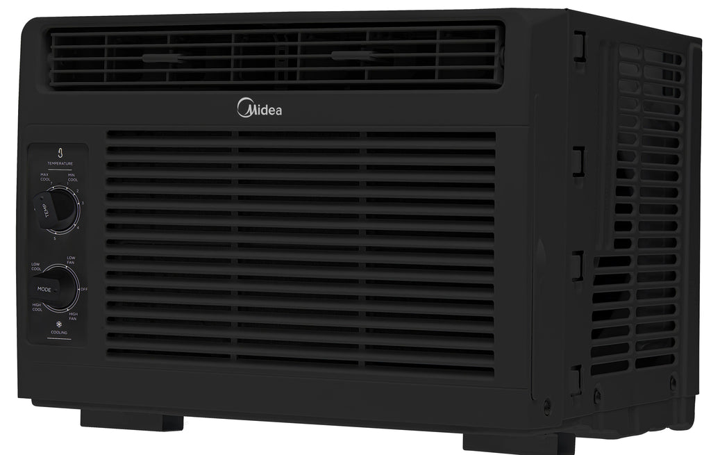 5,000 BTU 115V Mechanical Window Air Conditioner, Black X804