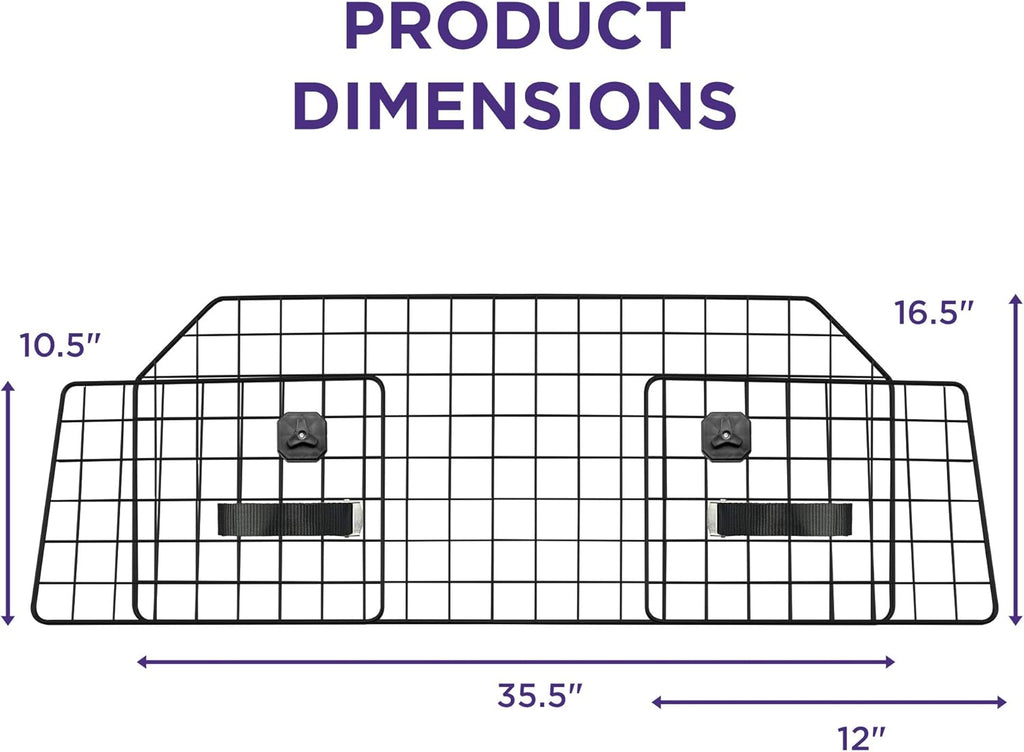 Adjustable Heavy-Duty Wire Mesh Dog Barrier Pack of 2 F26445