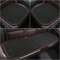 Wood Beaded Car Seat Cover, 3 Packs Front & Rear Bench Cooling Seat Cushions A37135