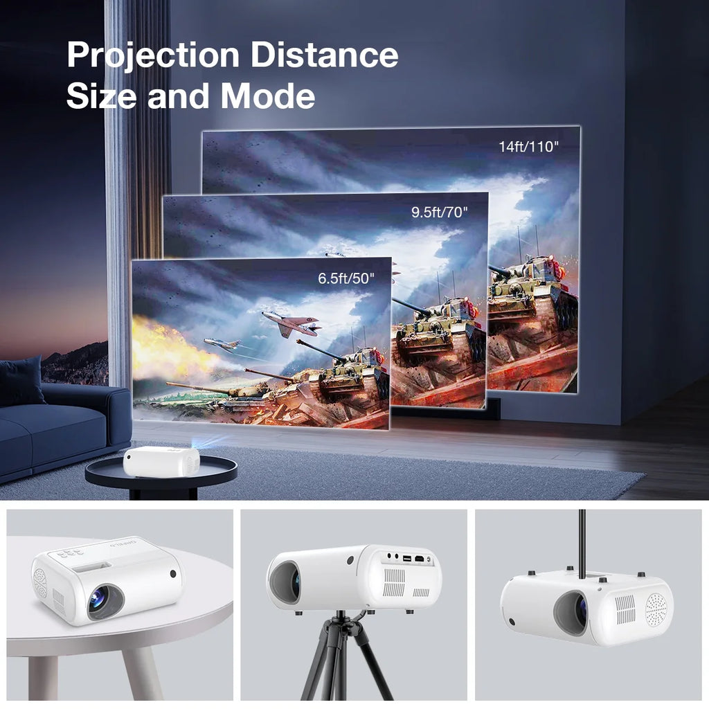 1080P Full HD Mini Projector M9913