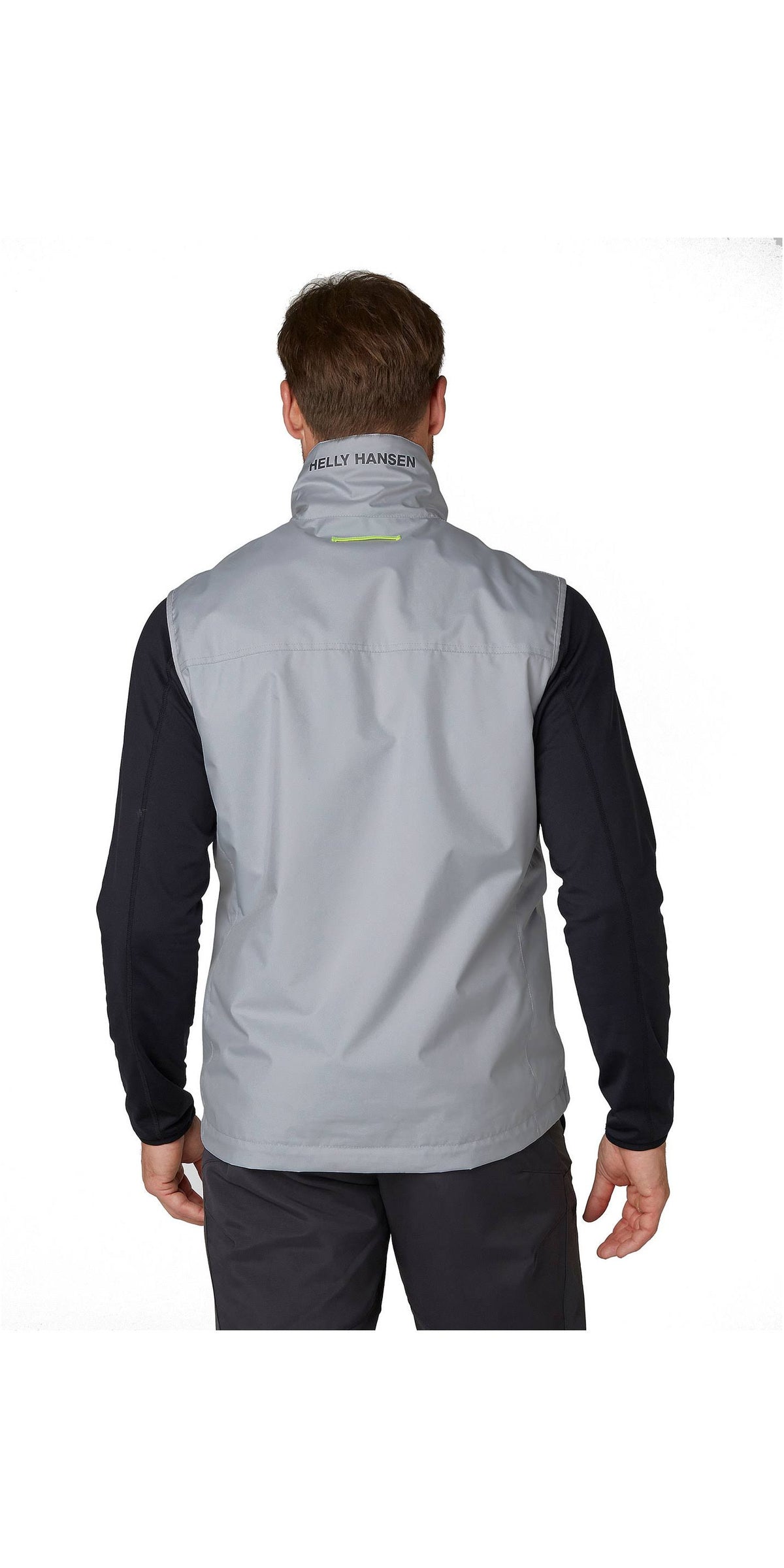 Grey Fog Crew Vest T8566