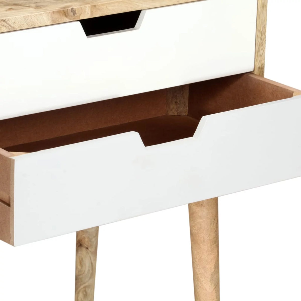 Solid Mango Wood Bedside Cabinet N900