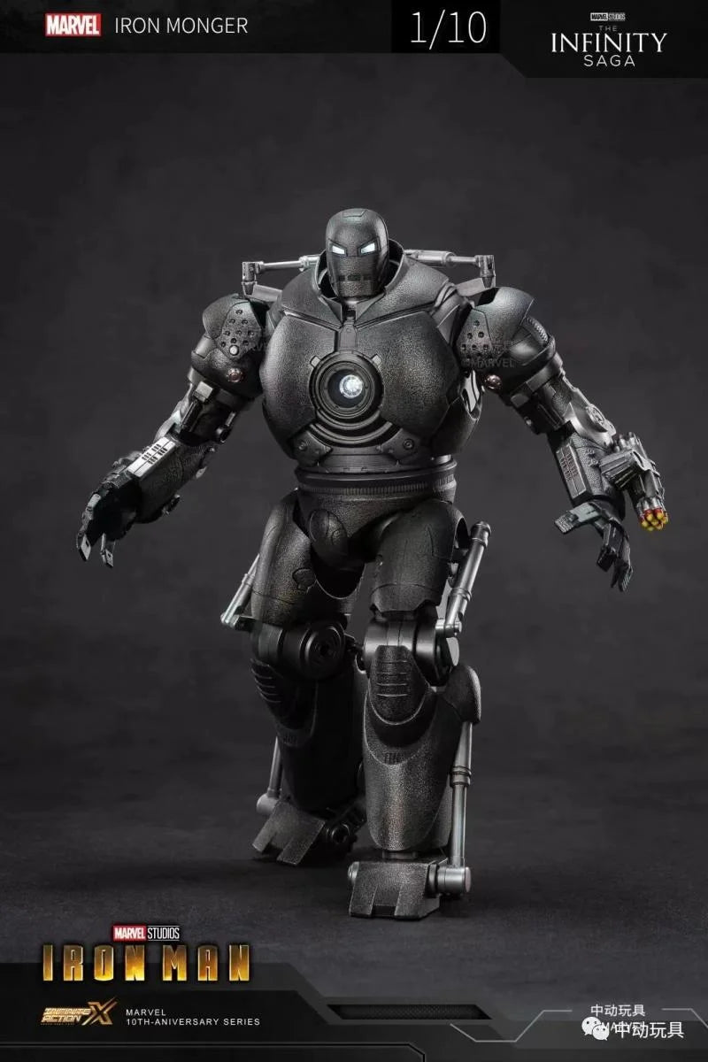 1/10 Scale Iron Monger Action Figure F813