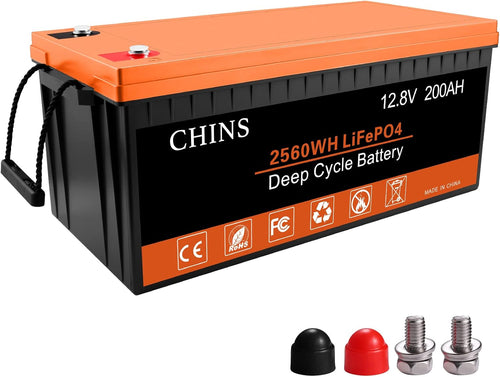 12V 100AH LiFePO4 Lithium Battery with 100A BMS S78984