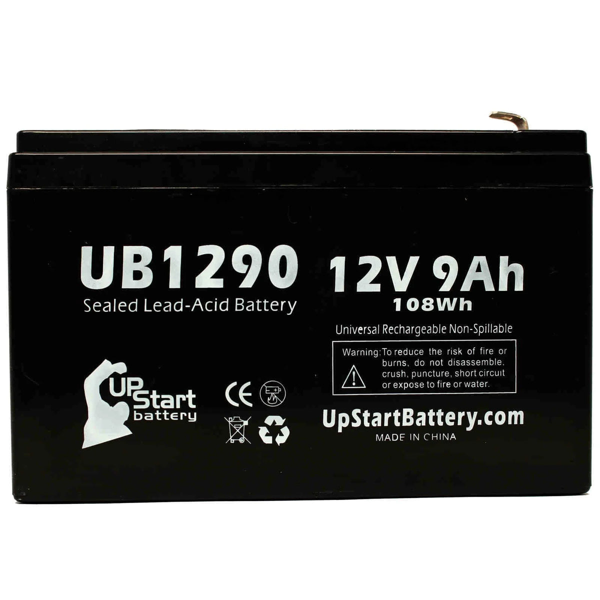 12V 9Ah 9000mAh Sealed Lead Acid Battery H941683