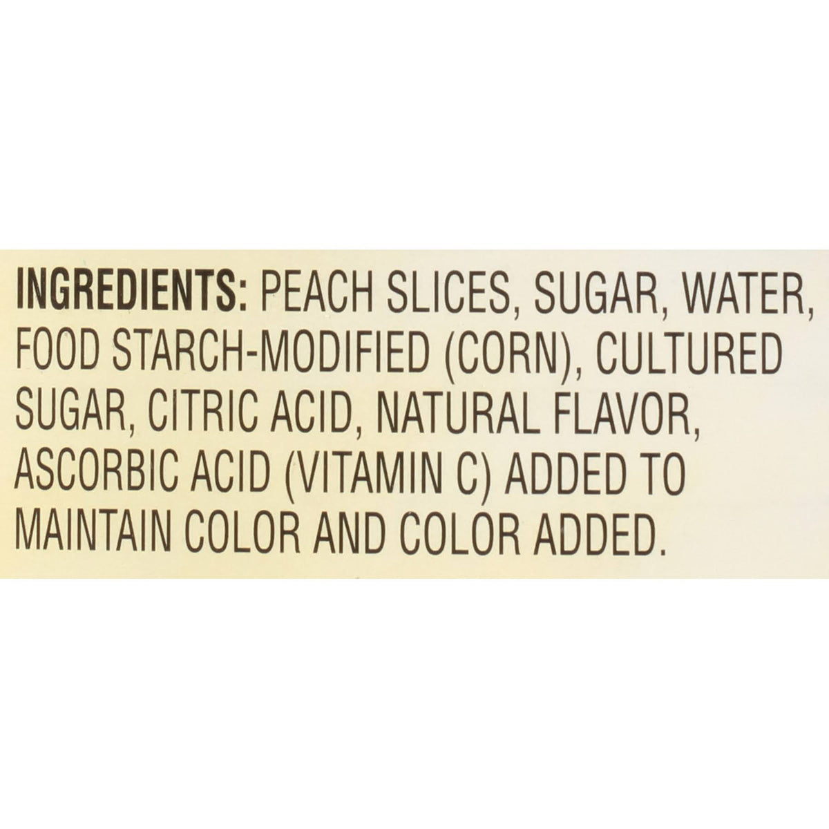 #10 Can Non-GMO Peach Pie Filling - 3/Case P189058