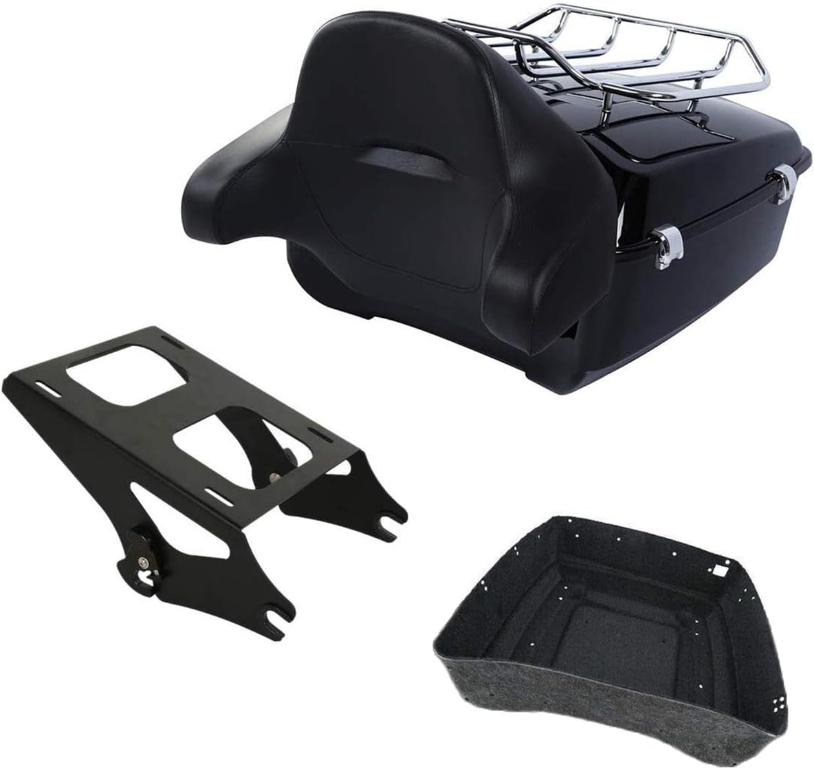 King Pack Trunk Backrest with Rack Mounting Rack B51764