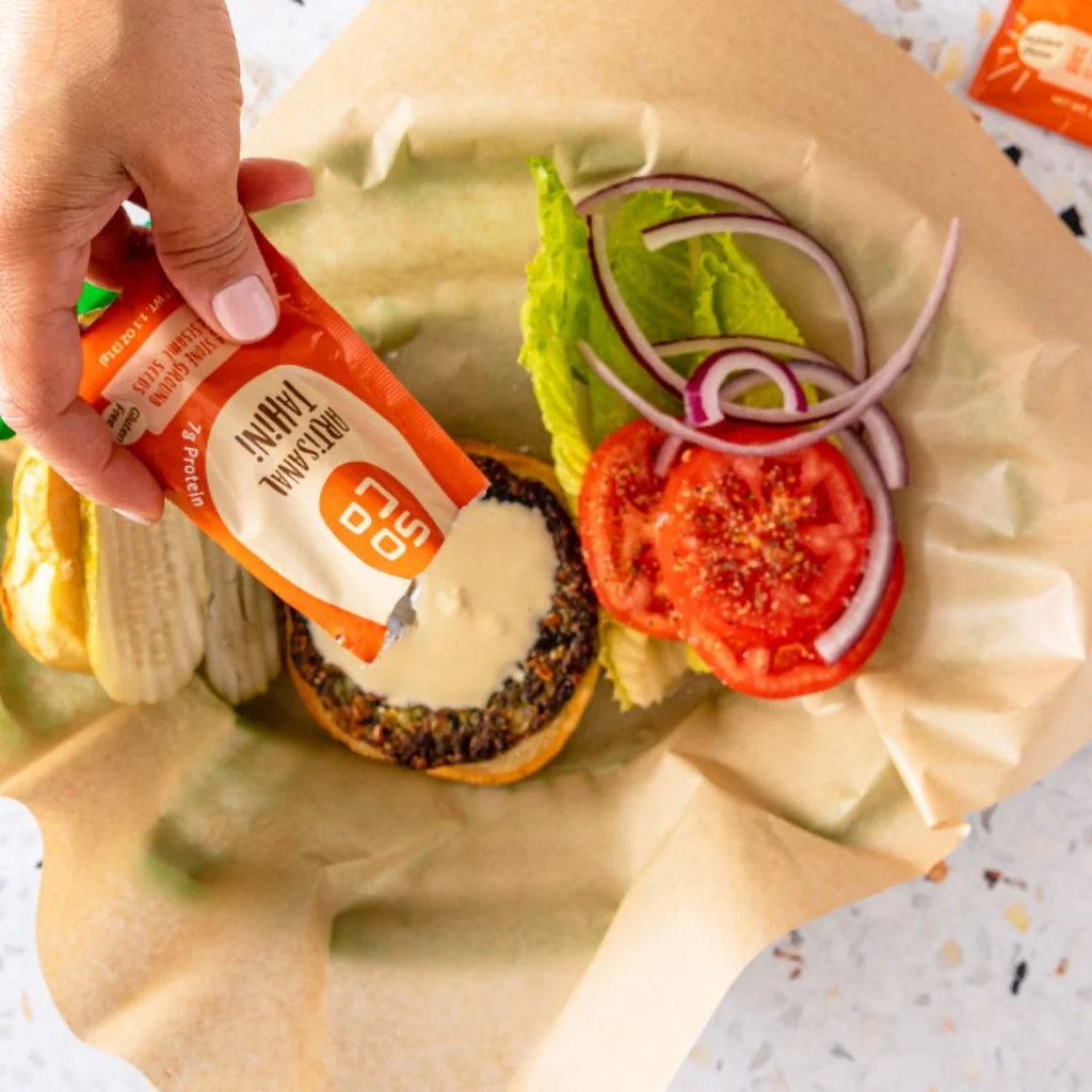 Artisanal Tahini Jars and Squeeze Packs Gluten-Free Sugar-Free B11615