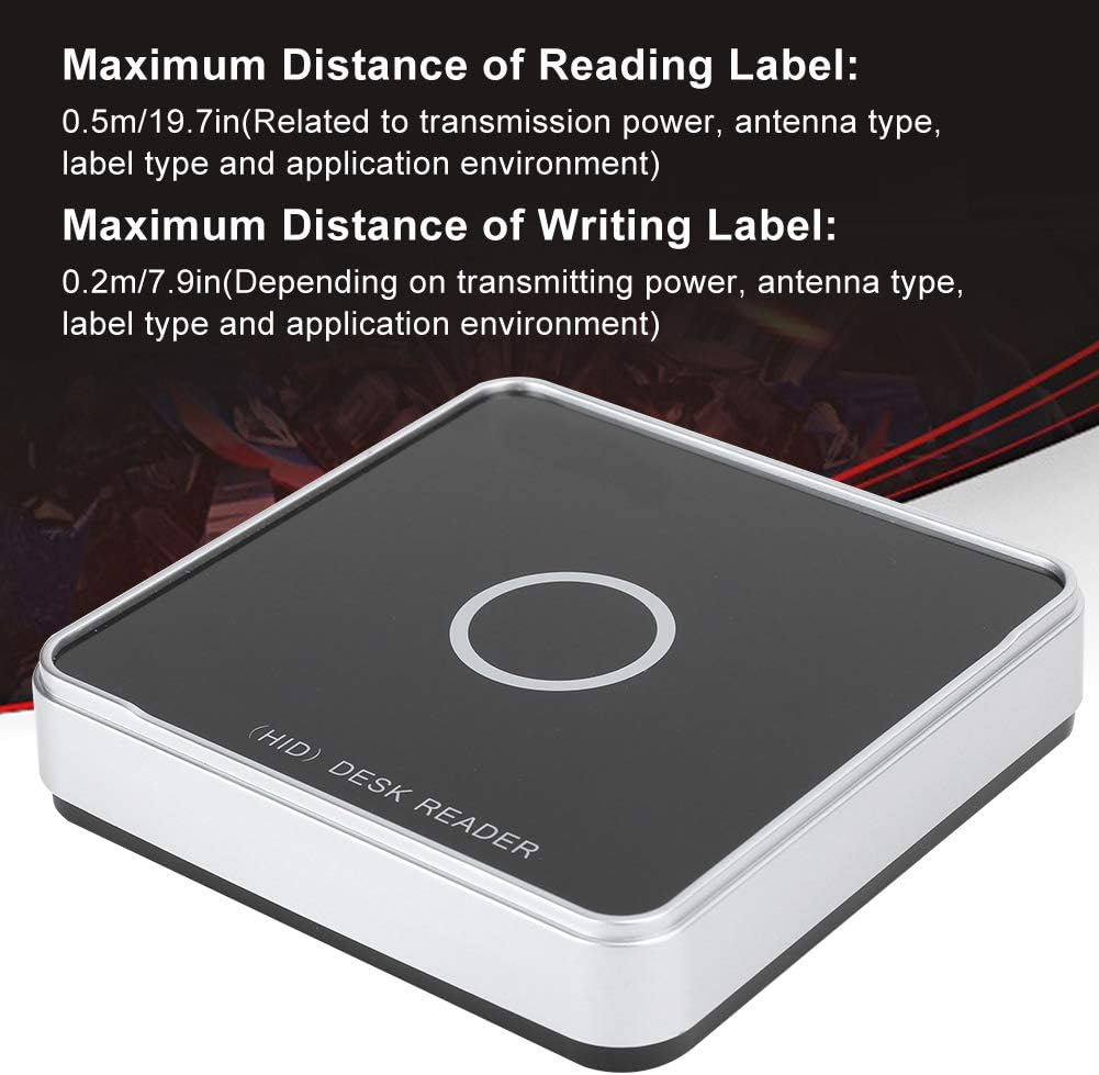 RFID Card Reader UHF USB Desktop Reader Writer 902-928MHz Contactless Proximity Sensor F340