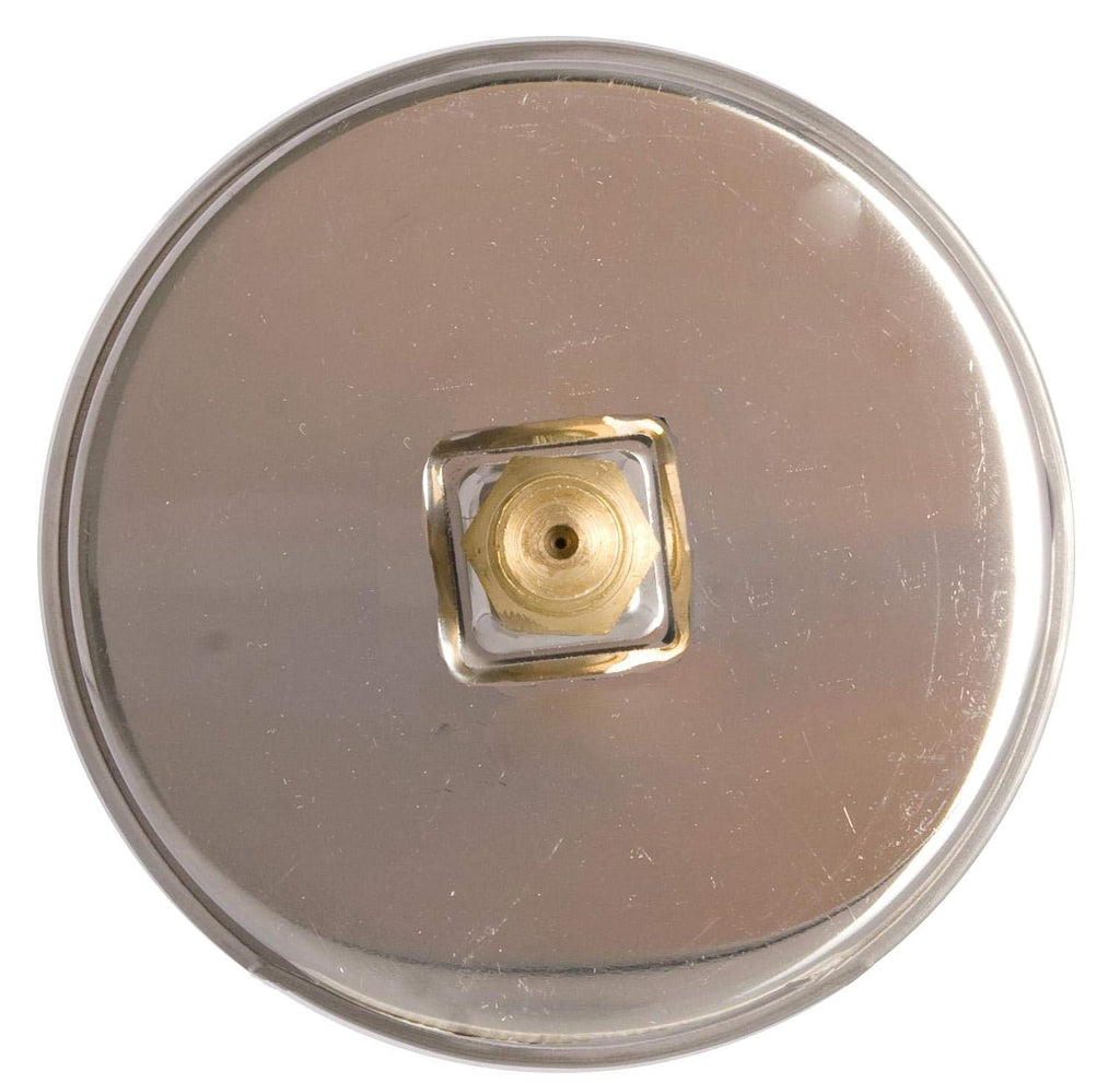 4 Oil Filled Pressure Gauge, Stainless Steel Case, Brass, 0-100PSI, Pack of 2 U369