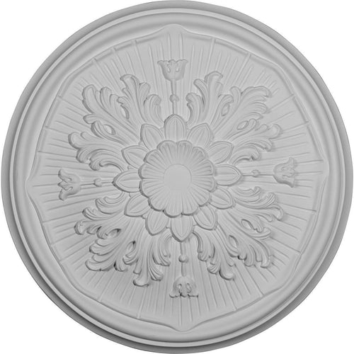 15 3/4x22OD x 5/8x22P Hand-Painted Ceiling Medallion S69295