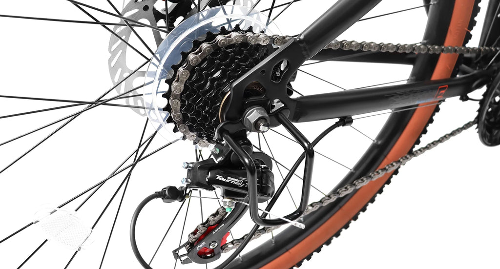 21-Speed Carbon Steel Mountain Bike 24 Inch Wheels D985108