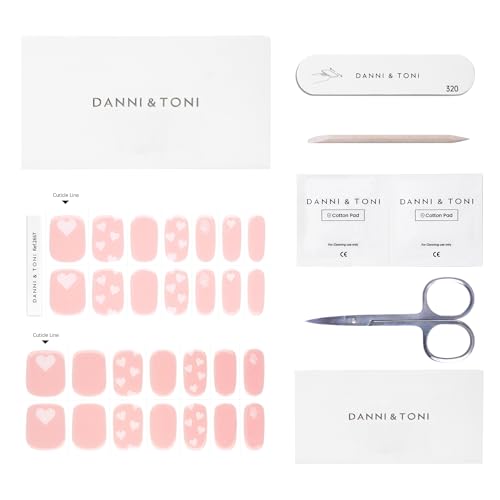 Semi Cured Gel Nail Strips 28 Stickers G94620