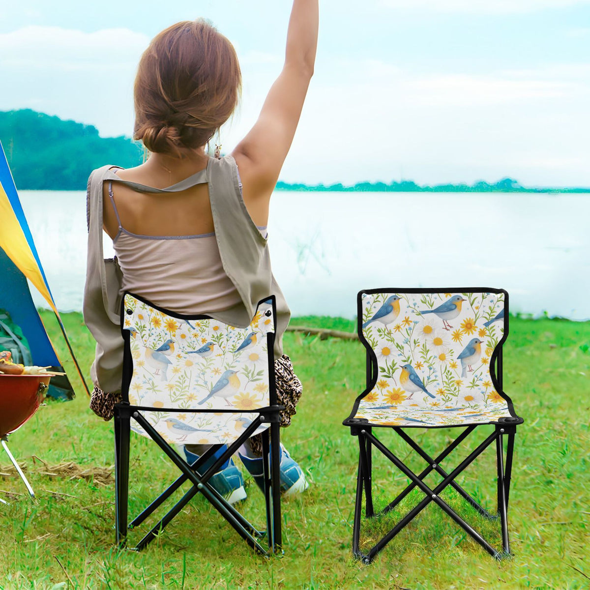 Portable Camping Chair with Carry Bag R17341