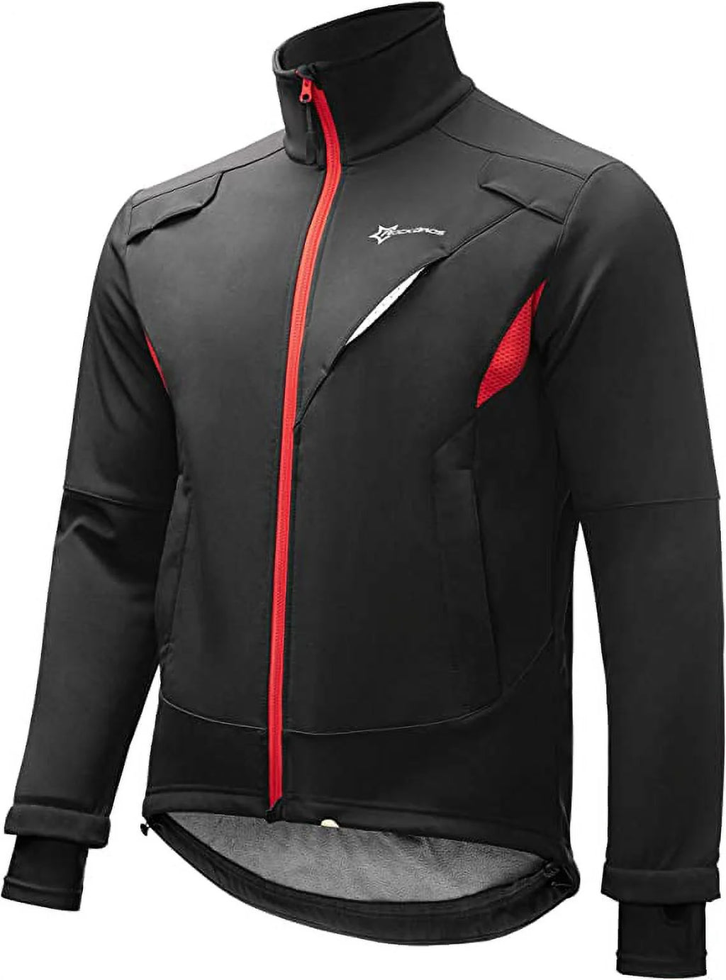Thermal Fleece Windproof Cycling Jacket 4XL B298135