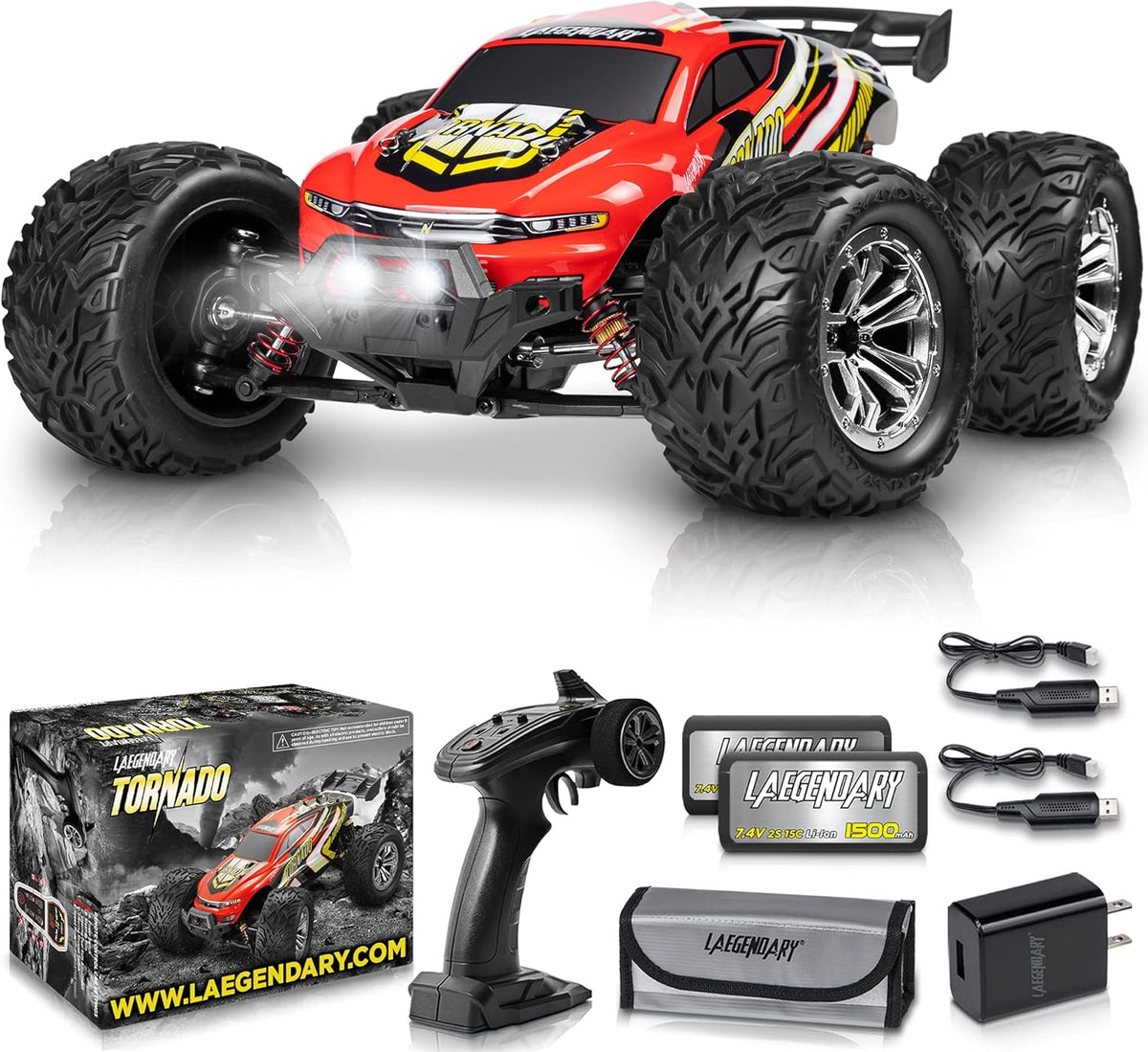 Purple Yellow 4x4 Off Road Waterproof RC Car F102