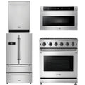 30 Propane Gas Range, Microwave, Refrigerator, Dishwasher U333066