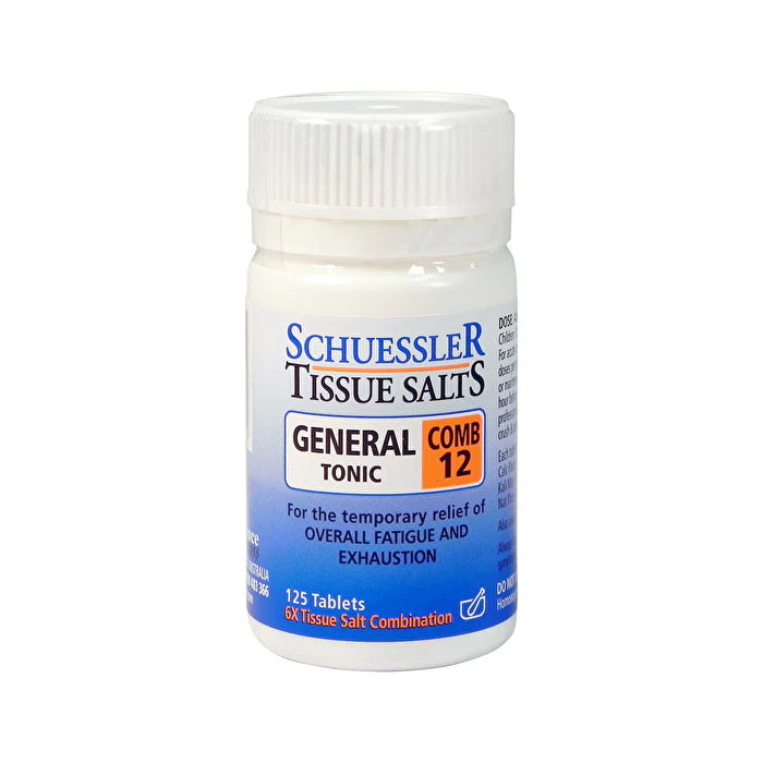 Schuessler Tissue Salts Comb 12 125t G421