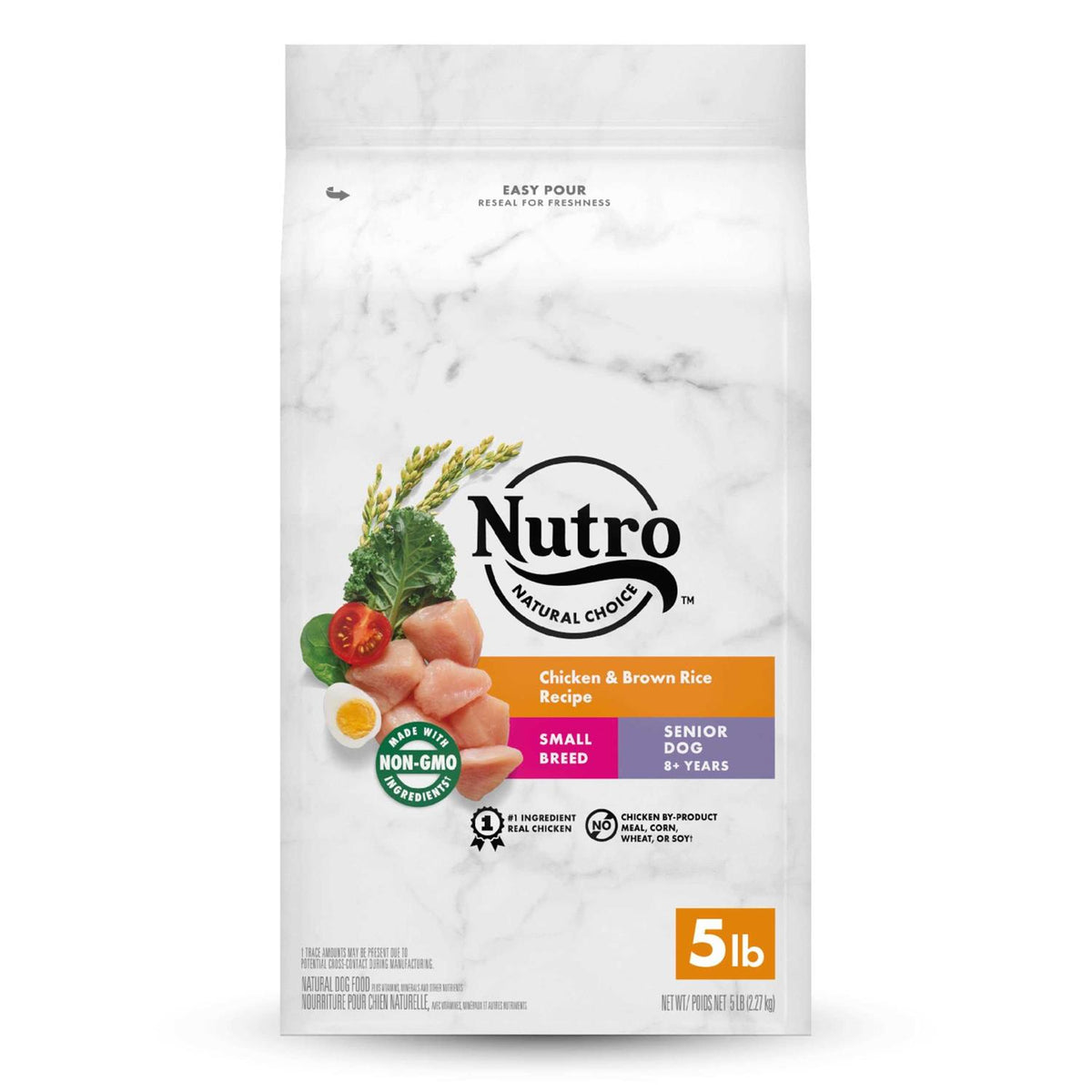 Chicken & Brown Rice Senior Small Breed Dry Dog Food J59741