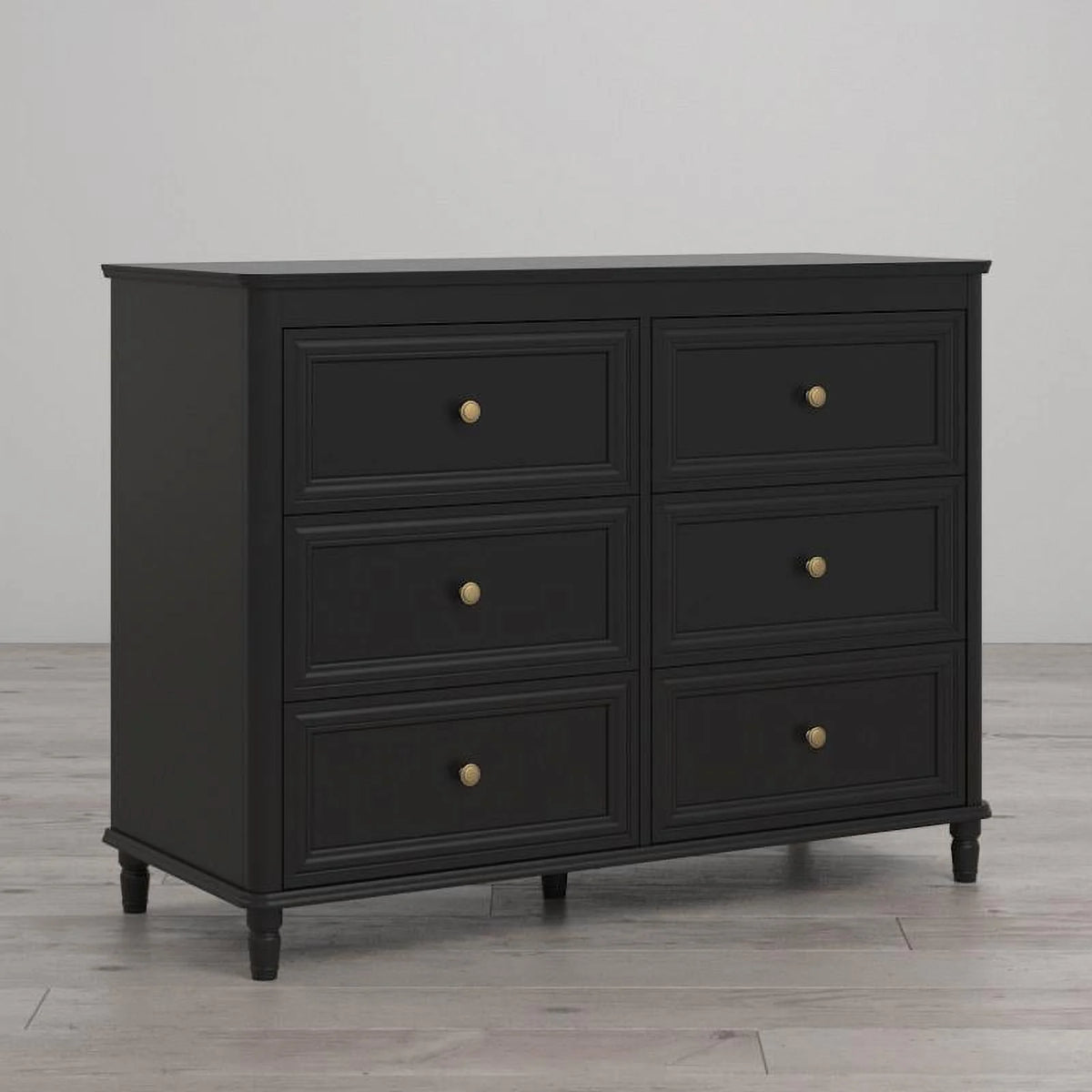 6 Drawer Ivory White Dresser F80827