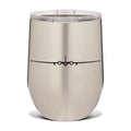 12 oz Stainless Steel Vacuum Insulated Wine Tumbler X49235