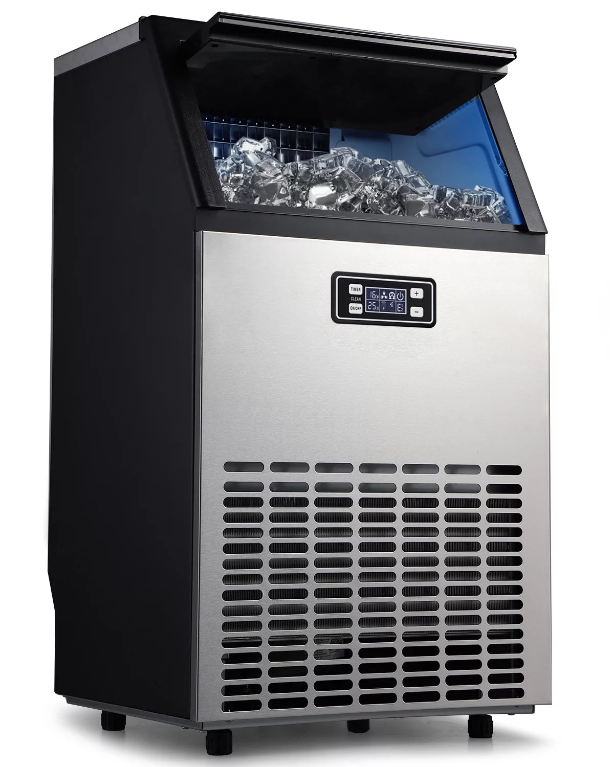 Stainless Steel Under Counter Freestanding Commercial Ice Maker Machine Y47096