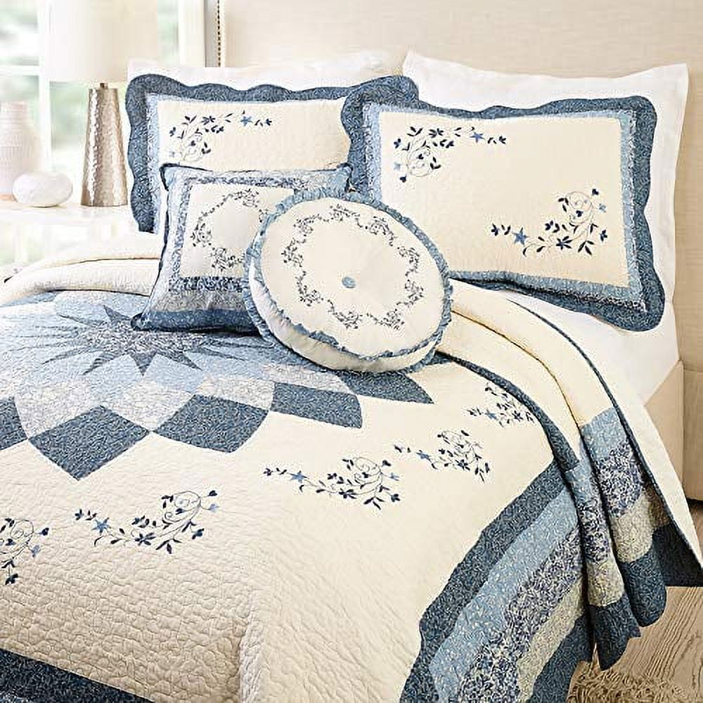 Blue Bedspread C557938