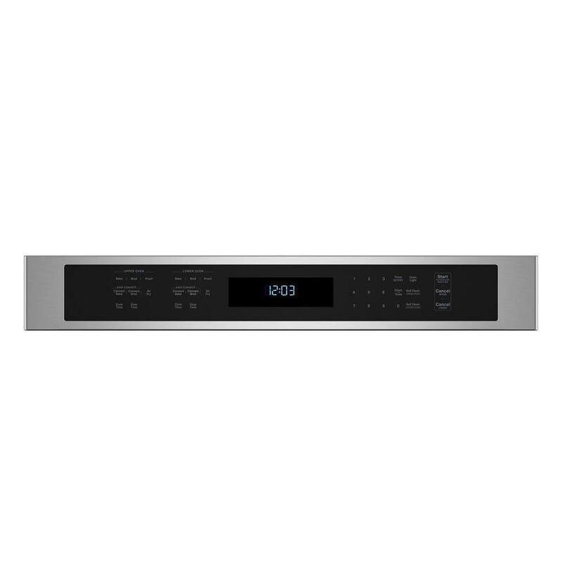 27 in. Double Electric Wall Oven with Convection Self-Cleaning in Stainless Steel W467366
