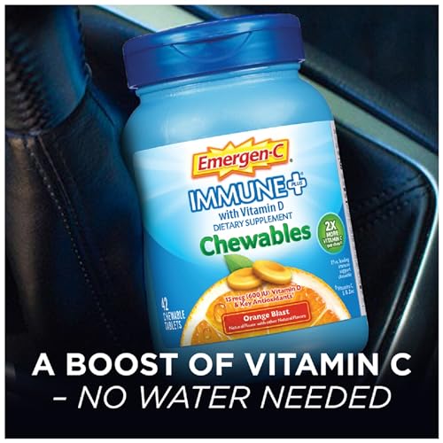 1000mg Vitamin C Chewable Tablets, 42 Count H49906