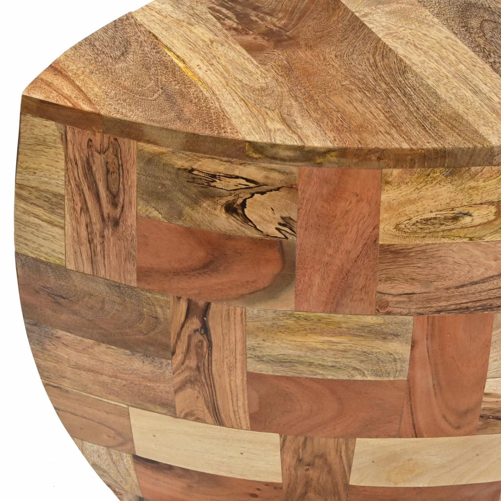 42 Inch Mango Wood Oval Coffee Table P831087