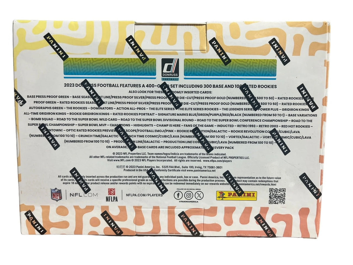 NFL Football Trading Card Mega Box K6776