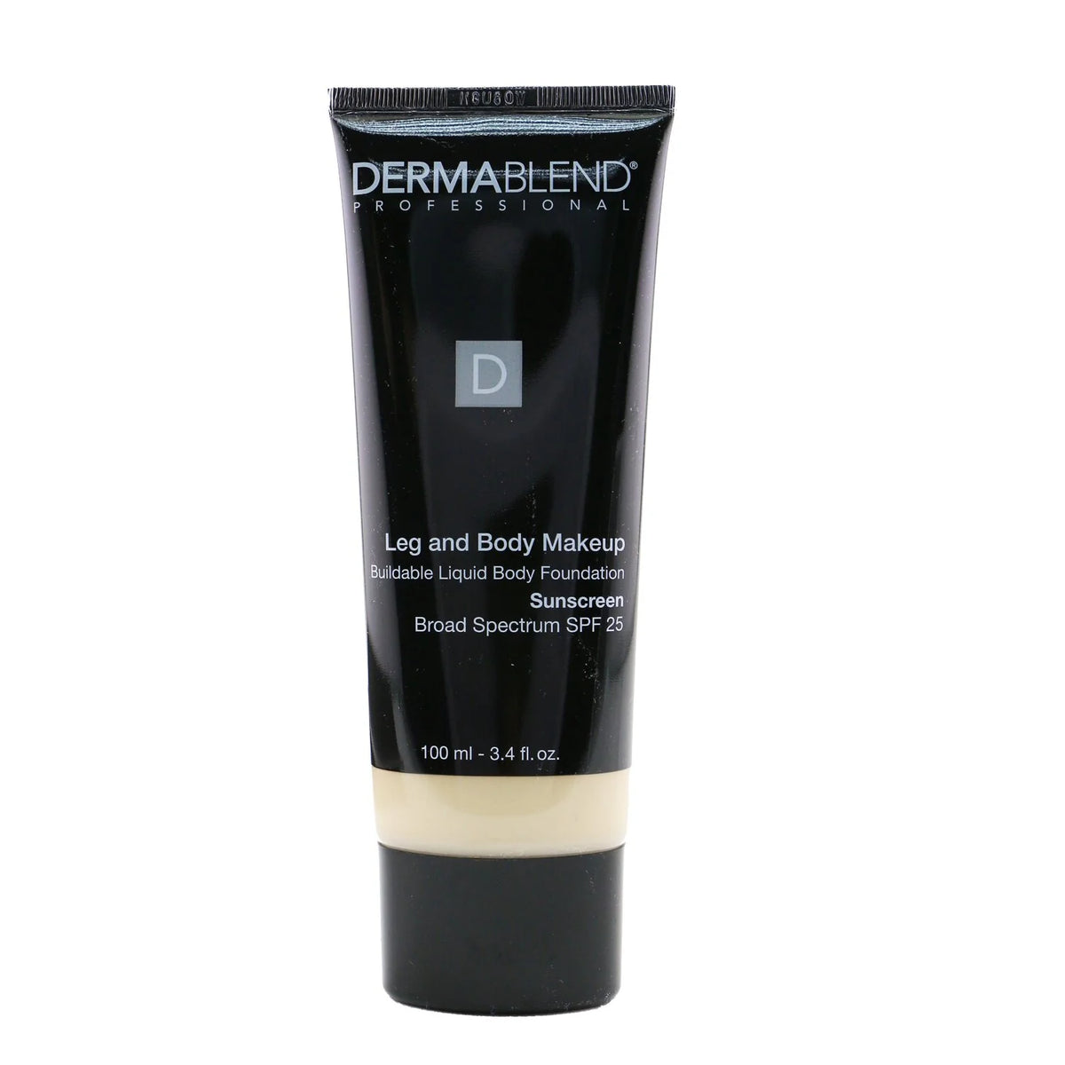 Leg and Body Make Up Liquid Body Foundation Sunscreen Broad Spectrum SPF 25 - #Deep Natural 100ml/3.4oz W369913
