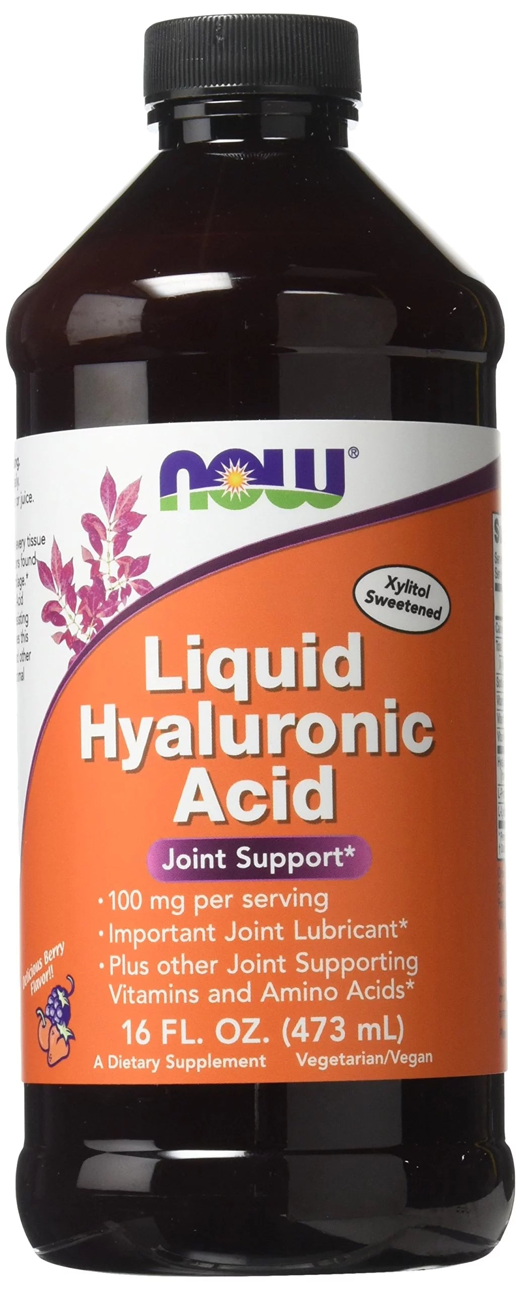 Liquid Hyaluronic Acid 100 Milligrams 16 Ounces F919