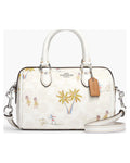 Mini Rowan Crossbody Bag In Signature Canvas With Hula Print N4701