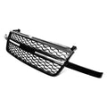 Grille Compatible with 2005-2007 Chevrolet Silverado 1500 2500HD 3500 Gloss Black D4922