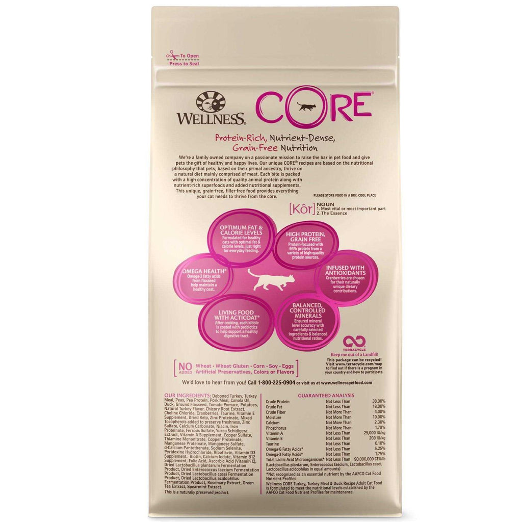 Grain-Free Turkey & Duck Dry Cat Food C5694